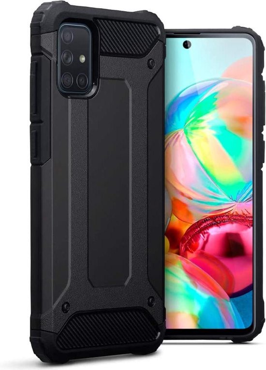 Coque pour Samsung Galaxy A51 - Noir - Étui arrière anti-choc
