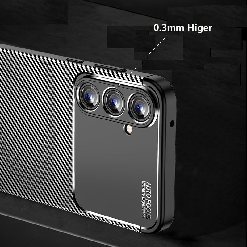 Samsung Galaxy A35 5G Hoesje - Zwart - Anti-Slip Back Cover