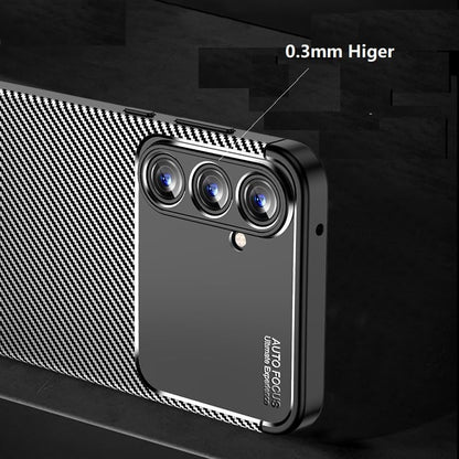 Samsung Galaxy A35 5G Hoesje - Zwart - Anti-Slip Back Cover