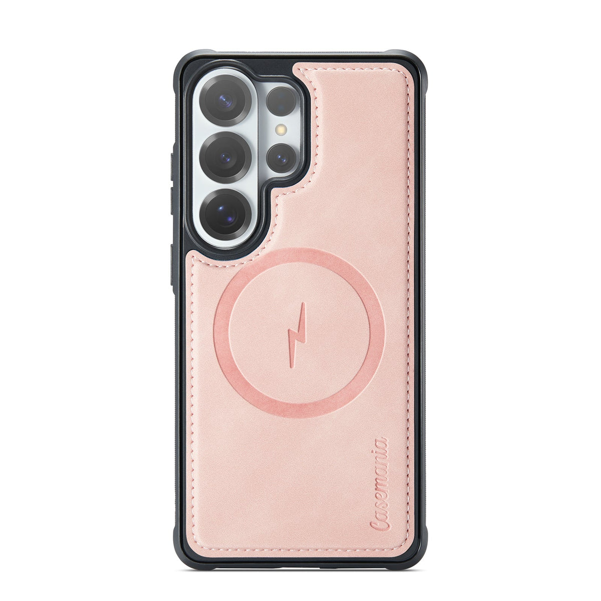 Samsung Galaxy S26 Ultra Hülle - Pale Pink - 2-in-1 MagSafe-Klapphülle mit Kartenfach