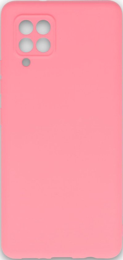 Samsung Galaxy A42 5G Hoesje - Roze - Siliconen Back Cover