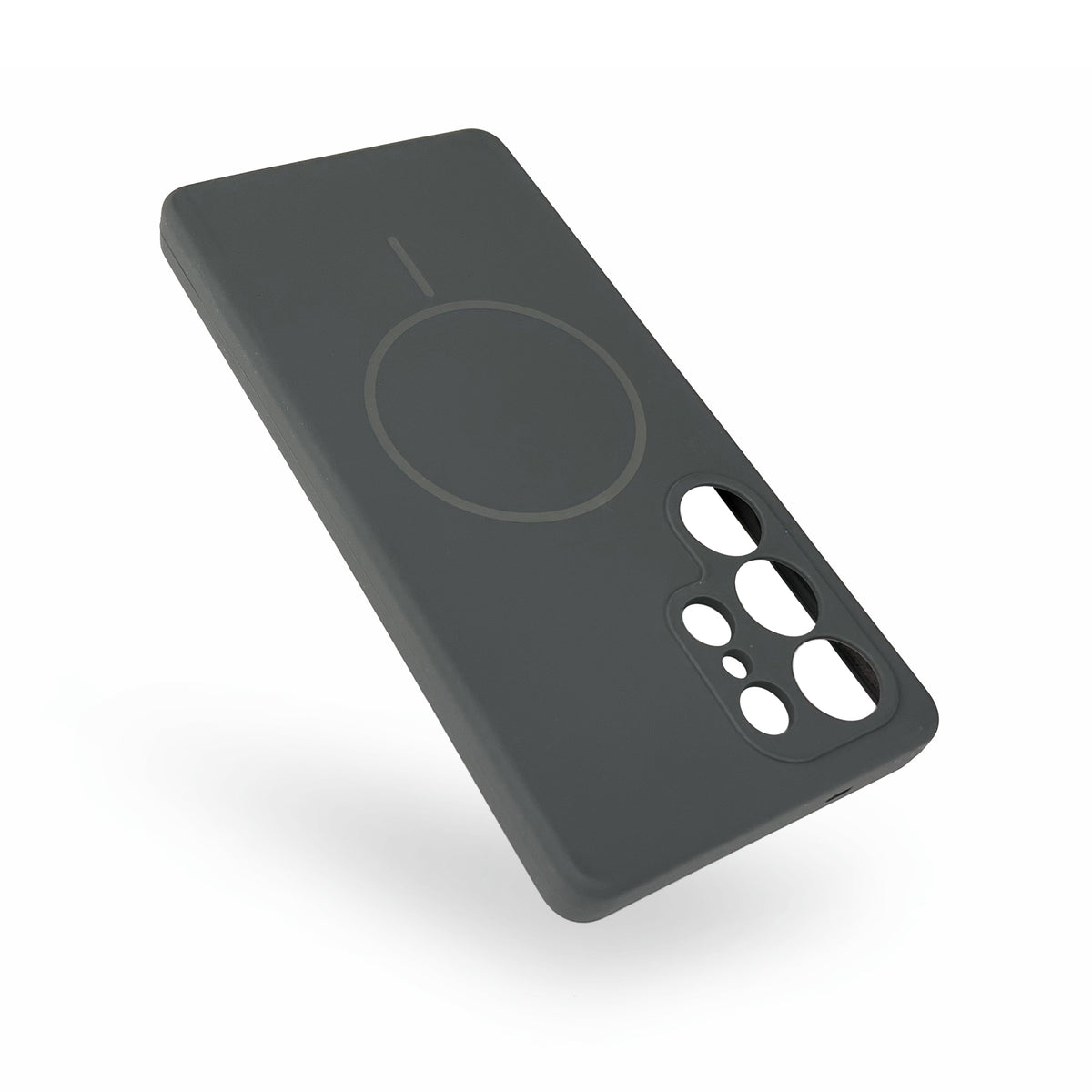 Samsung Galaxy S25 Ultra Case - Grey - Liquid Silicone MagSafe Back Cover