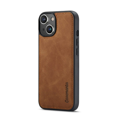 Apple iPhone 15 Plus Hoesje - Sienna Brown - 2 in 1 Bookcase