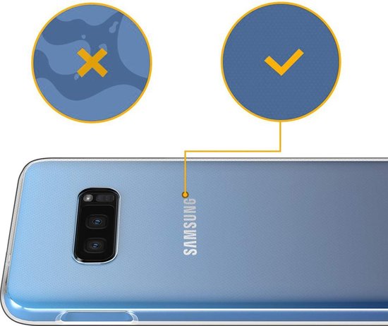 Samsung Galaxy S10e Hoesje - Transparant - Siliconen Back Cover
