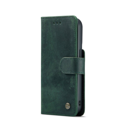 Apple iPhone 15 Plus Hülle - Emerald Green - Echtleder-2-in-1-MagSafe-Klapphülle mit Kartenfach