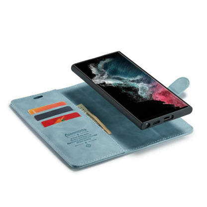 Samsung Galaxy S25 Ultra Case - Aqua Blue - 2-in-1 Wallet Case