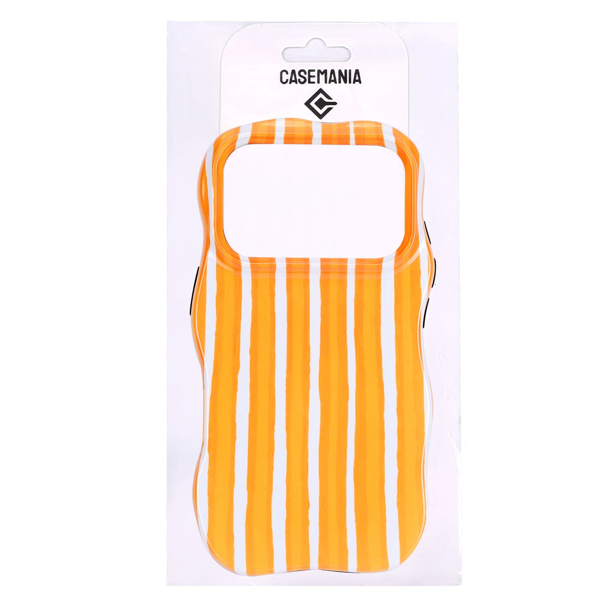 Apple iPhone 18 Pro Max Hoesje - Oranje - Wave Edge Back Cover
