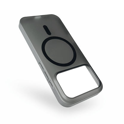 Apple iPhone 18 Pro Hoesje - Zwart - Frosted Matte Hardcase MagSafe Back Cover