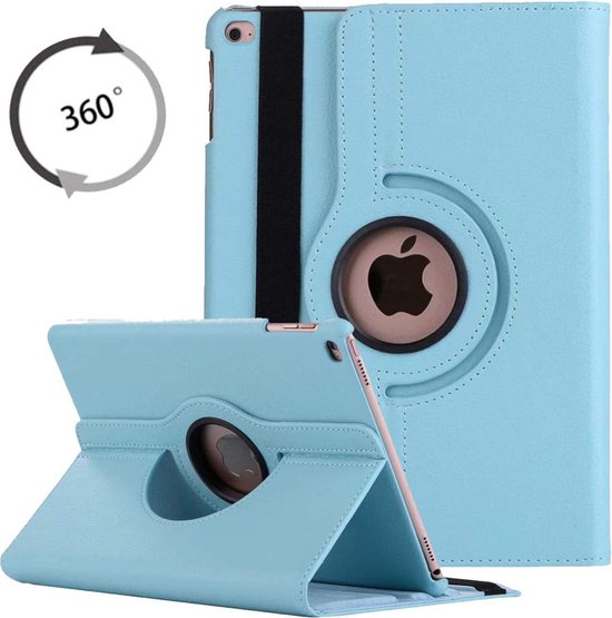 Apple iPad 7 10.2 (2019) Tablethoes - Blauw - Draaibare Bookcase