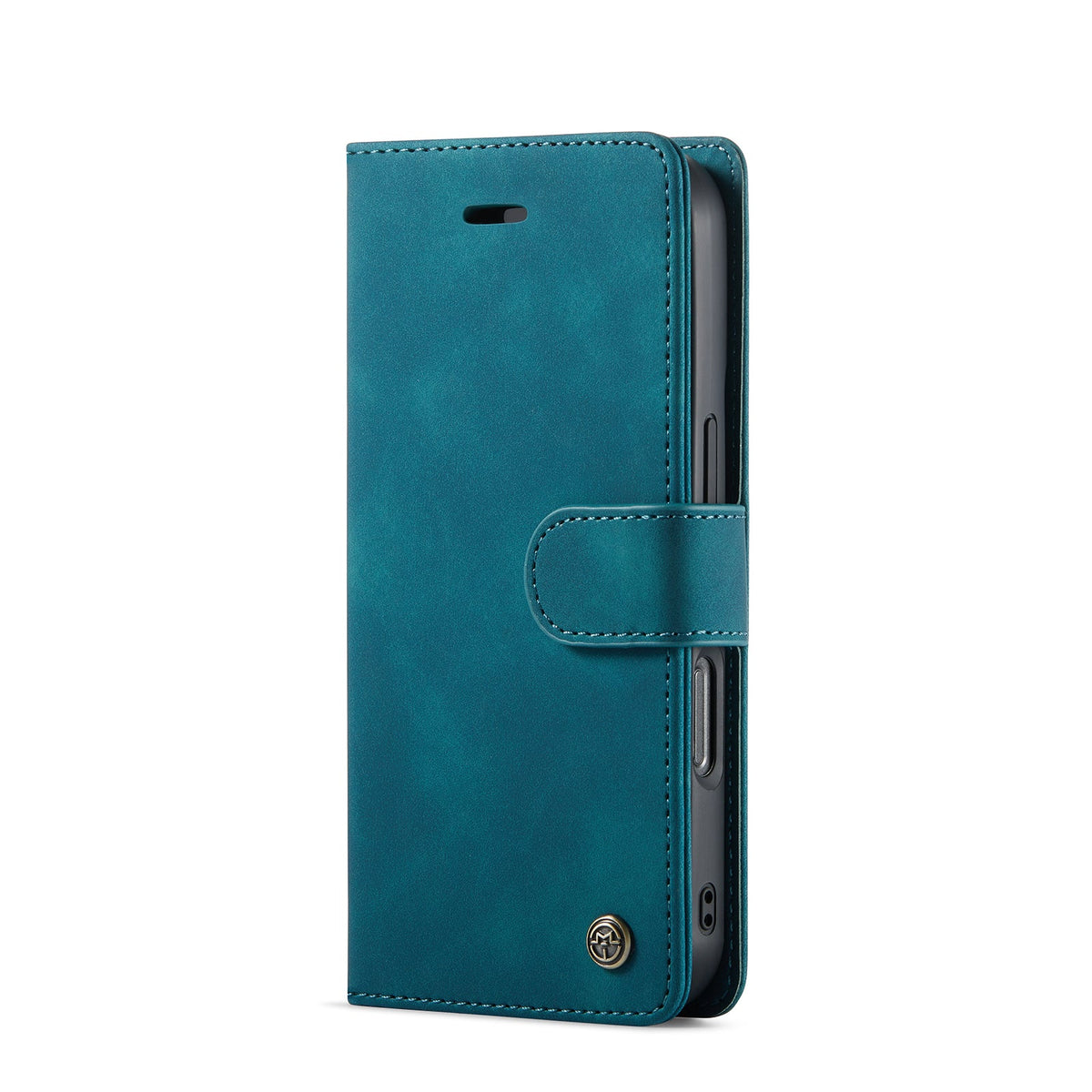 Apple iPhone 16 Pro Hoesje - Emerald Green - 2 in 1 Bookcase
