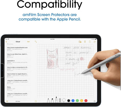 Apple iPad Air 5 10.9 (2022) / 4 10.9 (2020) Screenprotector - Full Cover - 2 Stuks