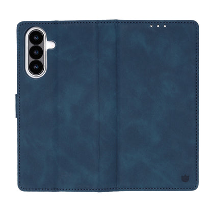 Samsung Galaxy A18 / A17 Hoesje - Navy Blue - Portemonnee Bookcase