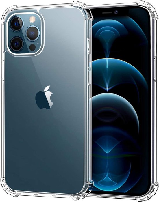 Apple iPhone 12 Hülle - Transparent - Stoßfestes Backcover