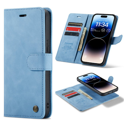 Apple iPhone 15 Pro Max Hoesje - Sky Blue - 2 in 1 Bookcase