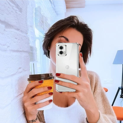 Motorola Moto G73 Case - Clear - Shockproof Back Cover
