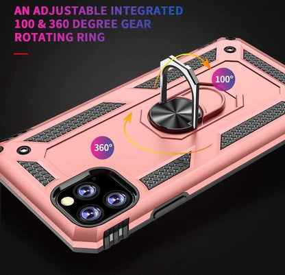 Apple iPhone 11 Pro Case - Rose Gold - Armor Kickstand Back Cover