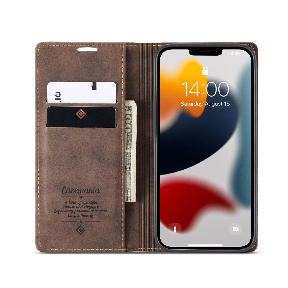 Google Pixel 11 Pro Hoesje - Sienna Brown - Dunne Bookcase