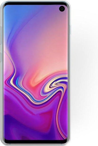 Samsung Galaxy S10e Hülle - Silber - Glitter Backcover