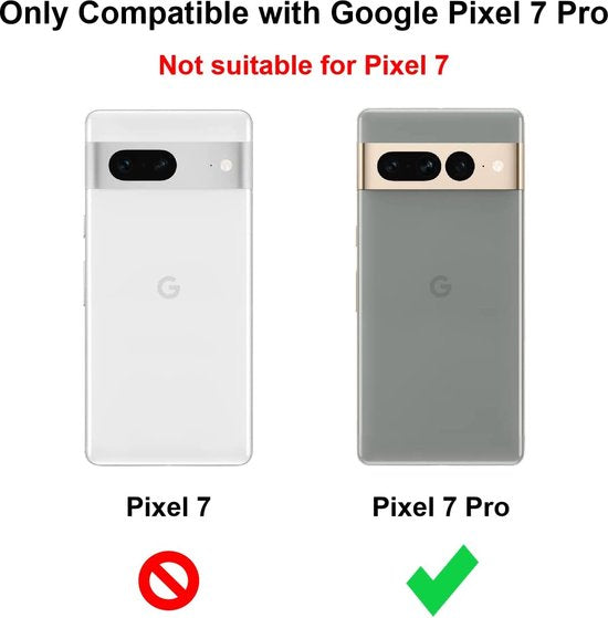 Google Pixel 7 Pro Hülle - Transparent - Stoßfestes Backcover