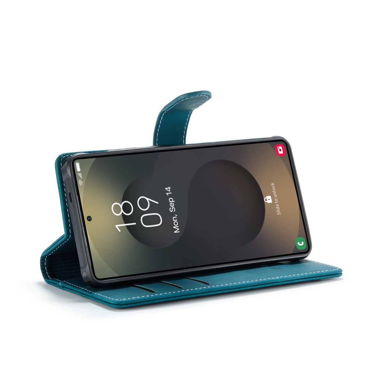 Samsung Galaxy A57 Hoesje - Emerald Green - 2 in 1 MagSafe Bookcase