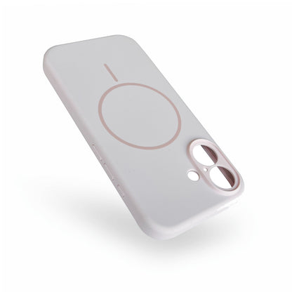 Apple iPhone 16 Plus Hülle - Rosa - Liquid-Silikon-MagSafe-Backcover