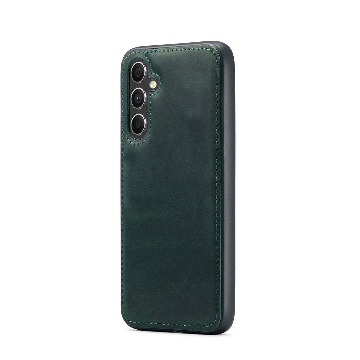 Samsung Galaxy A54 Hoesje - Emerald Green - Echt Leren Back Cover