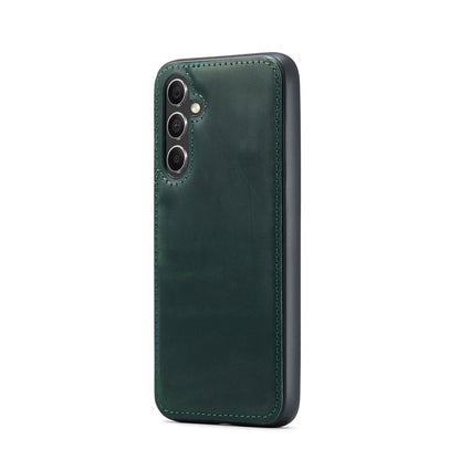 Samsung Galaxy A54 Hoesje - Emerald Green - Echt Leren Back Cover