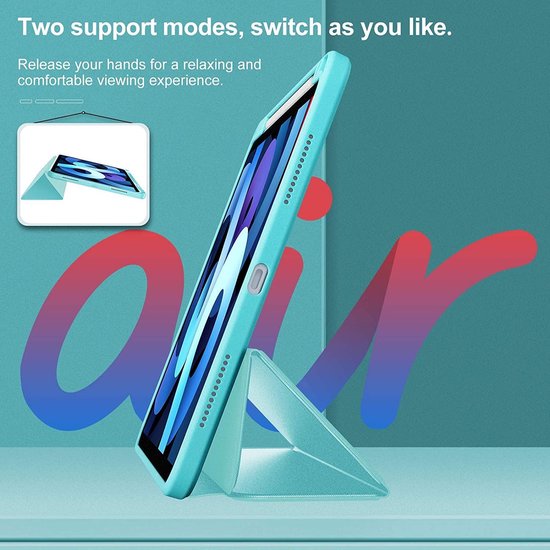 Apple iPad Air 4 10.9 (2020) Tablet Case - Mint - Smart Cover