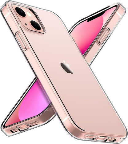 Apple iPhone 15 Plus Hoesje - Transparant - Siliconen Back Cover