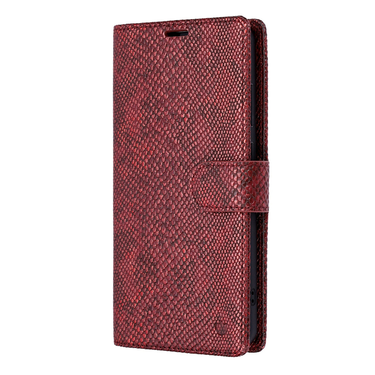 Étui pour Samsung Galaxy S26 Ultra - Bordeaux - Étui portefeuille 2 en 1 MagSafe
