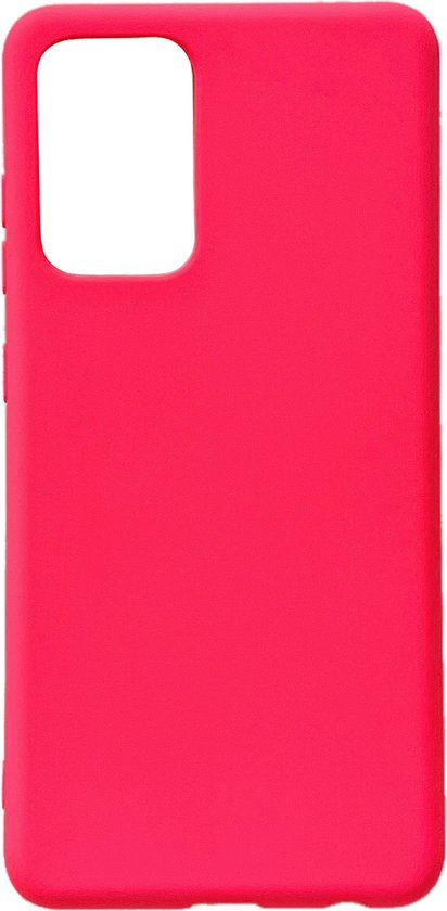 Samsung Galaxy A53 Hoesje - Neon Roze - Strong Siliconen Back Cover