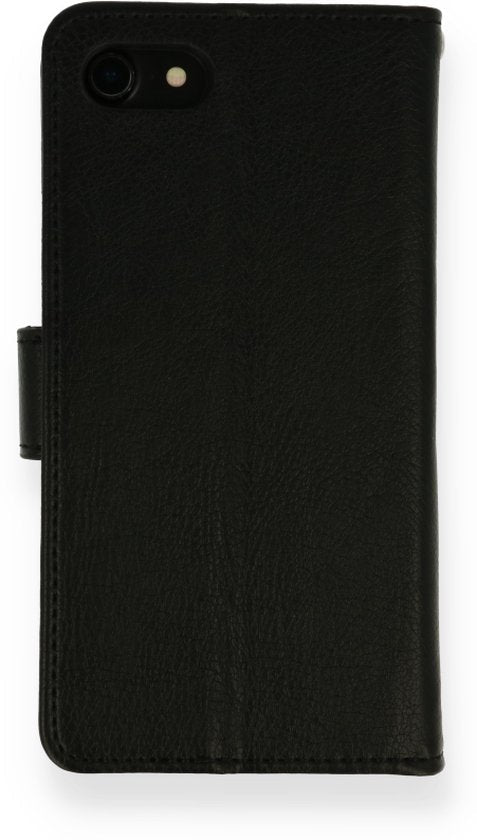 Apple iPhone SE (2020) Hoesje - Zwart - Luxe Bookcase