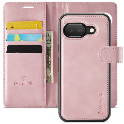 Google Pixel 9a Hoesje - Pale Pink - 2 in 1 MagSafe Bookcase