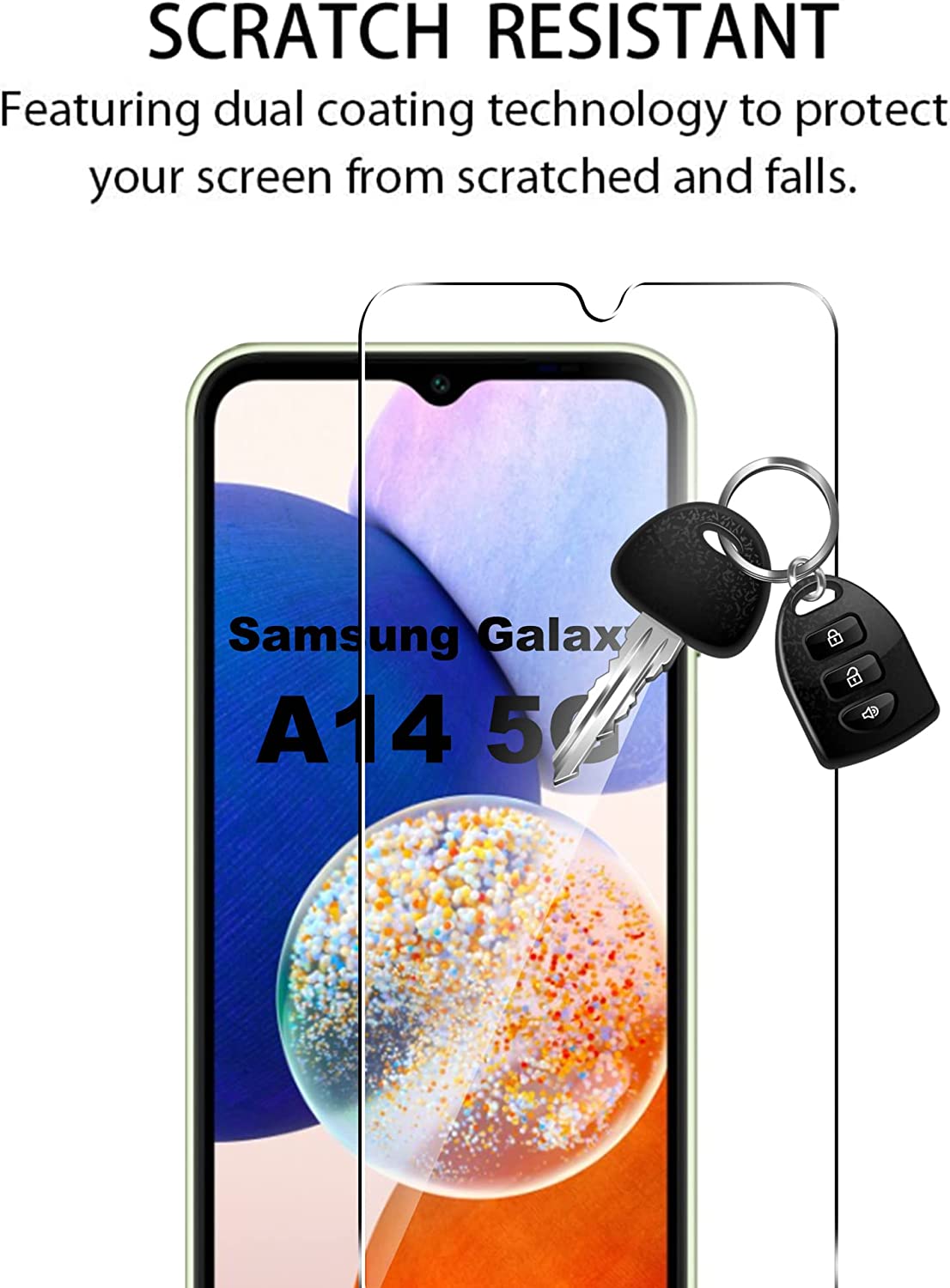 Samsung Galaxy A14 5G / A14 4G Panzerglas - Tempered Glass - 2 Stück