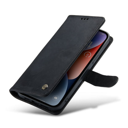 iPhone 11 Hoesje - Zwart - Echt Leren Bookcase