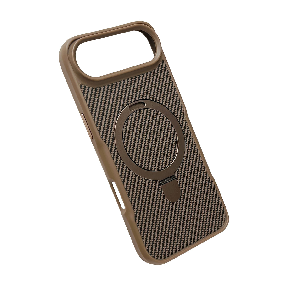 Apple iPhone Air Hoesje - Goud - Carbon MagSafe Back Cover