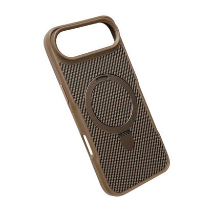 Apple iPhone Air Hoesje - Goud - Carbon MagSafe Back Cover
