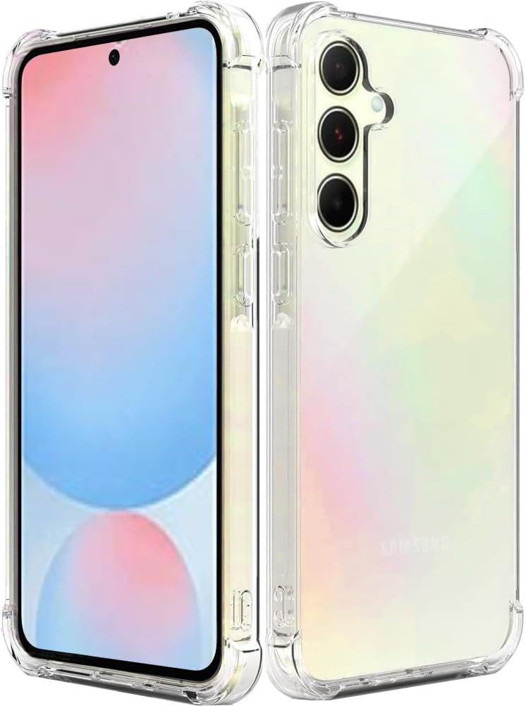 Samsung Galaxy A17 5G Hoesje - Transparant - Anti-Shock Back Cover
