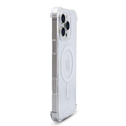 iPhone 16 Pro Max Hoesje - Transparant - Anti-Shock MagSafe Back Cover