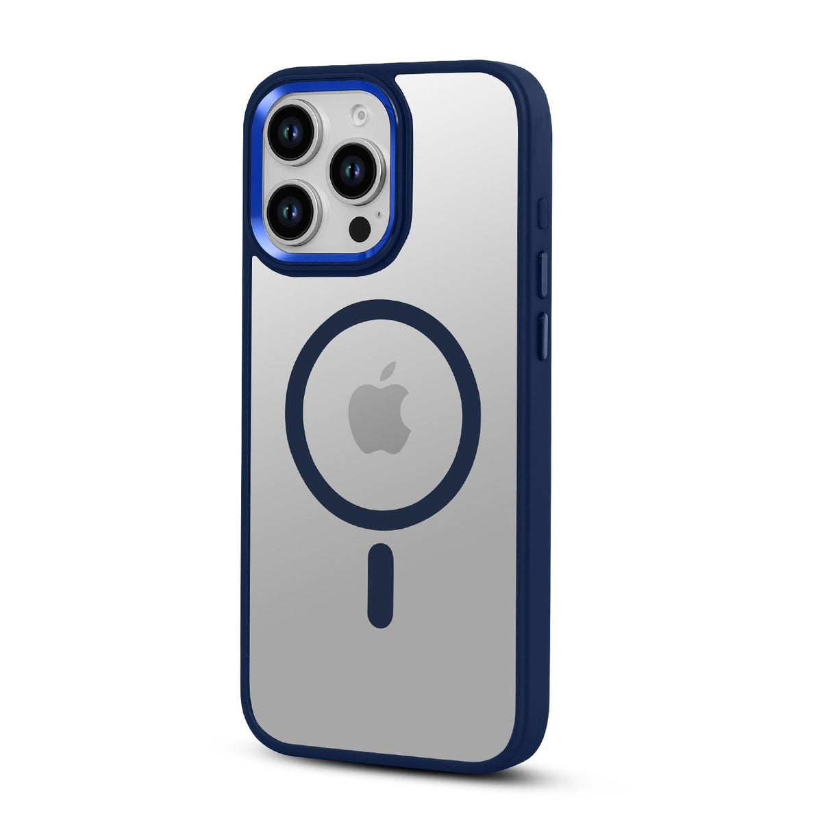 Apple iPhone 16 Pro Case - Blue - Bumper MagSafe Back Cover