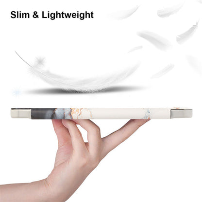 Apple iPad 7 10.2 (2019) Tablet-Hülle Smart Cover - , Marmor Grün
