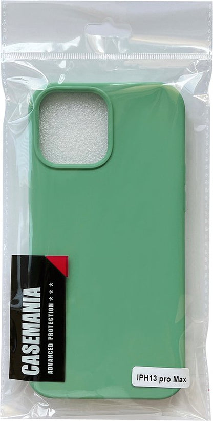 Apple iPhone 13 Pro Max Hoesje - Licht Groen - Siliconen Back Cover