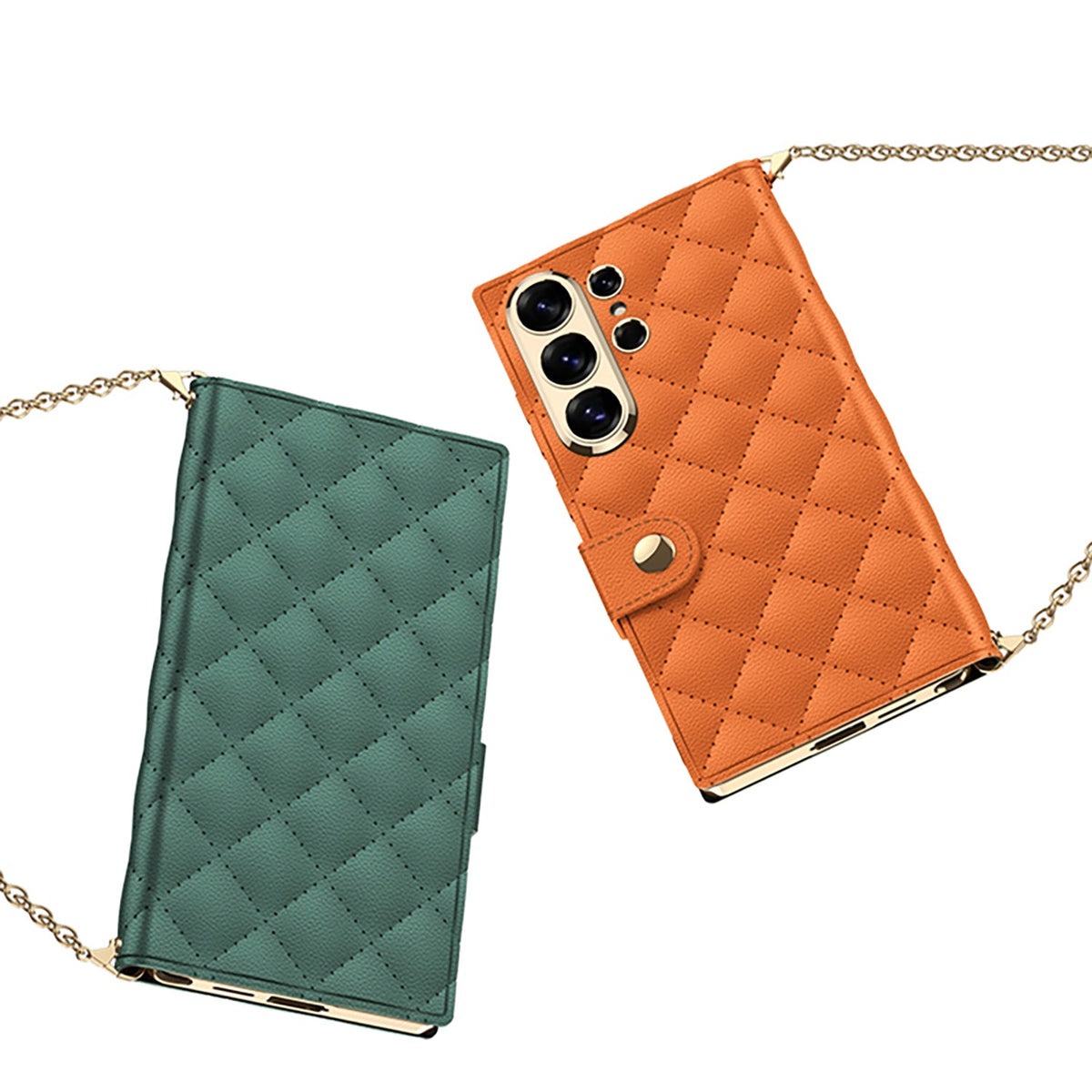 Étui Samsung Galaxy S26 Ultra - Noir - Étui portefeuille bandoulière en similicuir avec porte-cartes