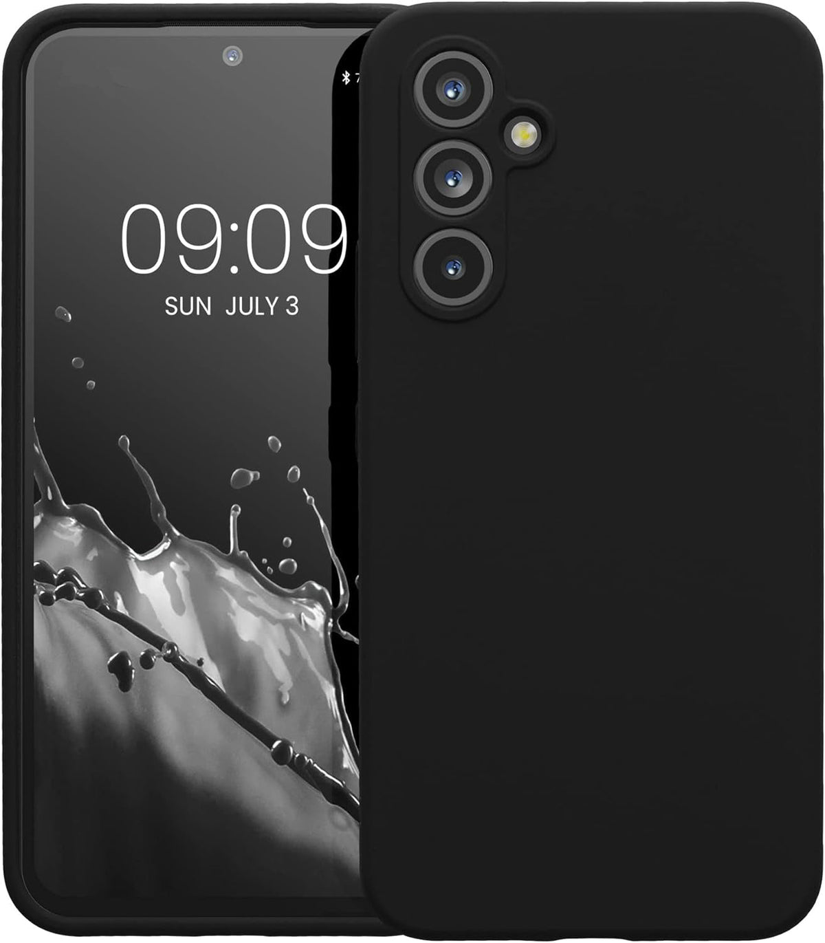 Samsung Galaxy A05s Case - Black - Silicone Back Cover