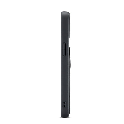 Apple iPhone 15 Plus Hoesje - Charcoal Gray - Back Cover met Pasjeshouder