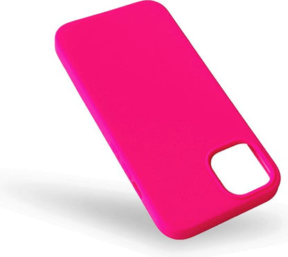 iPhone 13 Mini Hoesje - Roze - Liquid Siliconen Back Cover
