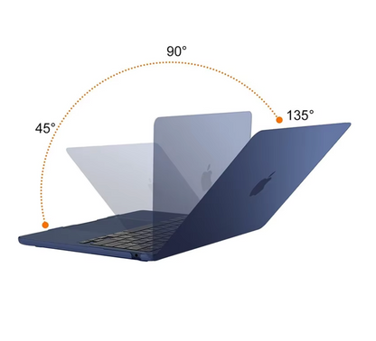Apple MacBook Neo (13-inch) - Geel - Laptop Hardcase Cover met Ventilatie-openingen