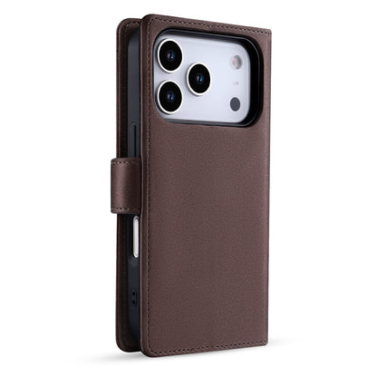 Apple iPhone 18 Pro Max Hoesje - Mocha Brown - 2 in 1 Velvet Bookcase