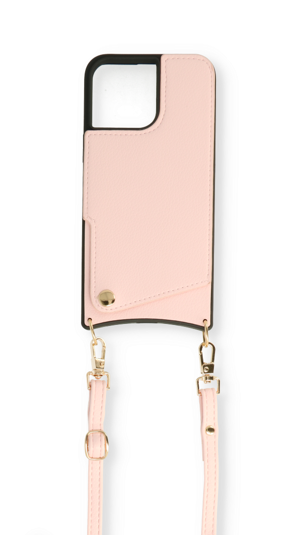 iPhone 11 Hoesje - Bandje - Roze Back Cover