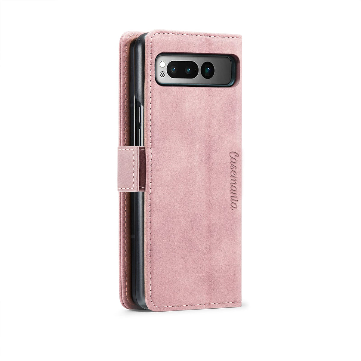 Google Pixel Fold Hoesje - Pale Pink - Bookcase